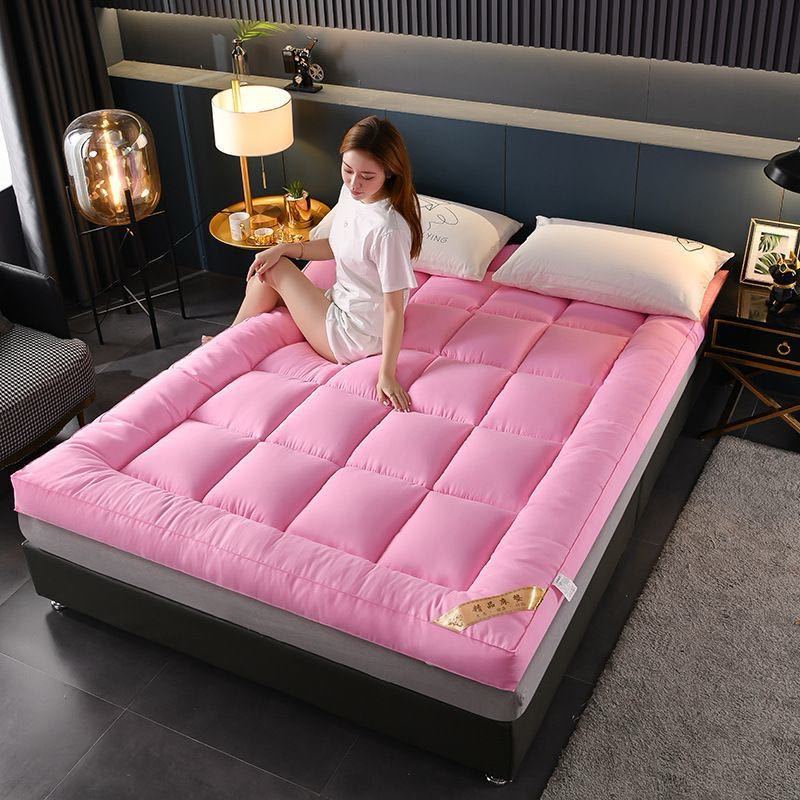 WTEMPO Мягкий гостиничный матрасный наматрасник для общежития или двухъярусной кровати, складной, высококачественный, двусторонний, подходит для четырех сезонов, толстый матрас-татами для спальни