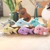 Shark Fun Plush Keychain Adorable Stuffed Animal Doll With Soft Crystal Fabric For Bags