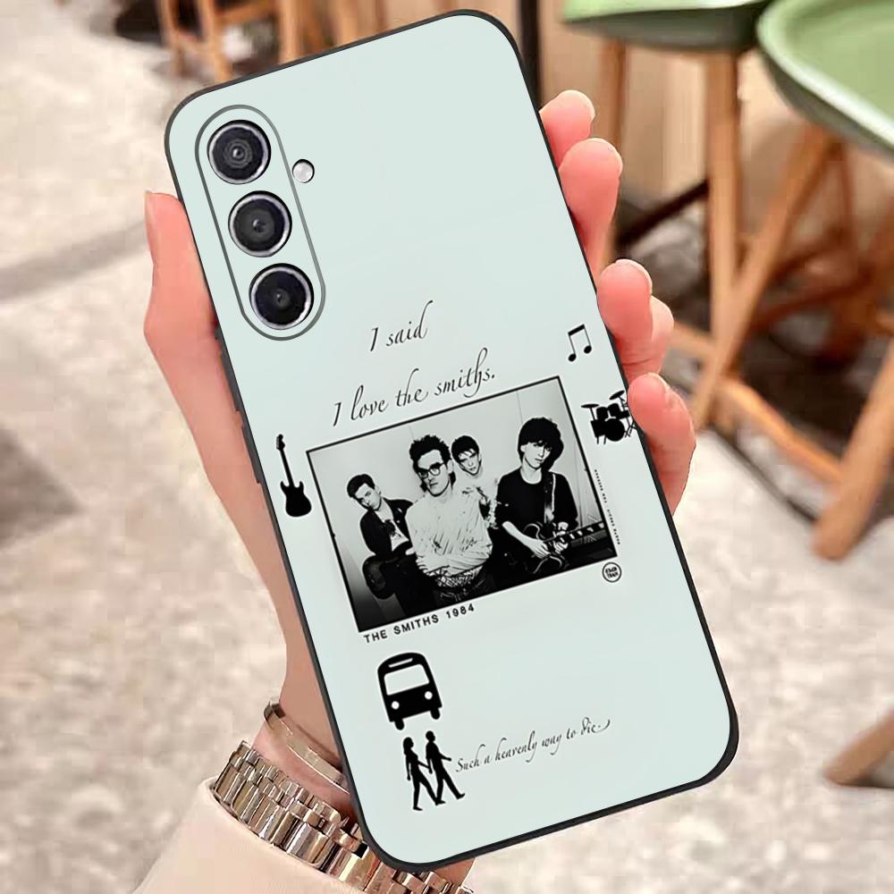 Чехол для телефона The Smith Band для Samsung S26 S25 Edge S24 S23 S22 S21 S20 Ultra Plus Fe Galaxy Силиконовый чехол