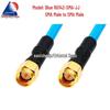 Dongfang Xupu Blue RG142 SMA Male to Male RF Coaxial Cable