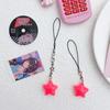 Keychain Phone Hanging Rope Pendant Mobile Phone Chain Star Phone Strap  Girl Jewelry