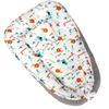 Кровать-кокон Baby Nest для младенцев и младенцев, переносная дорожная кроватка с хлопком, легко моется