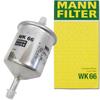 MANN Fuel Filter Fuel Filter for Nissan 180SX Compatible (RS13 KRS13 RPS13 RPS13 KRPS13) WK66 Genuine Filter Manufacturer Original Brand