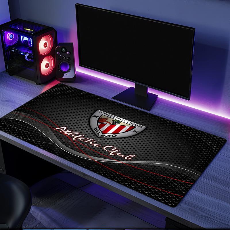 Athletic Club Bilbao Crest Mouse Pad, Rubber Base, Mouse Pad for Gamers and Office Use, Gaming Desk , Easy To Clean Mat Christmas fan gifts