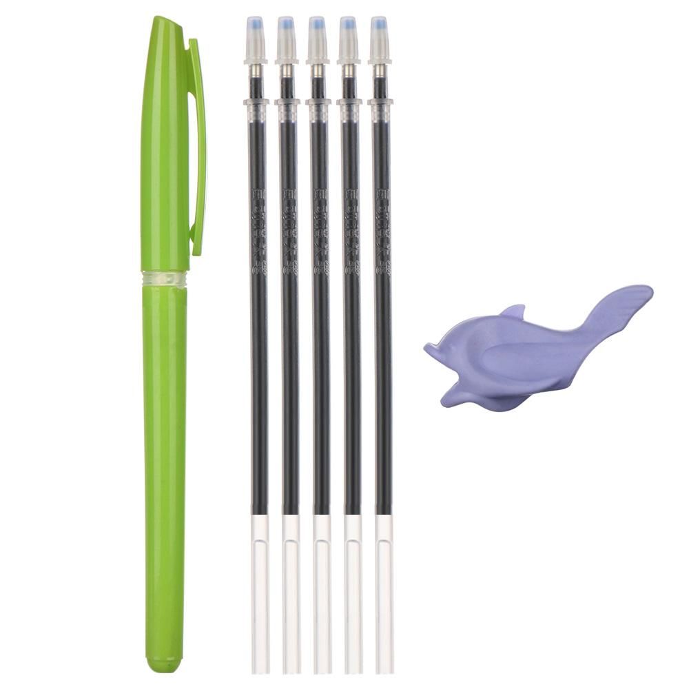 Automatically Blue Gel Pens Magic Pen Kit Disappearing Refill Invisible Ink Automatic Fade Pen