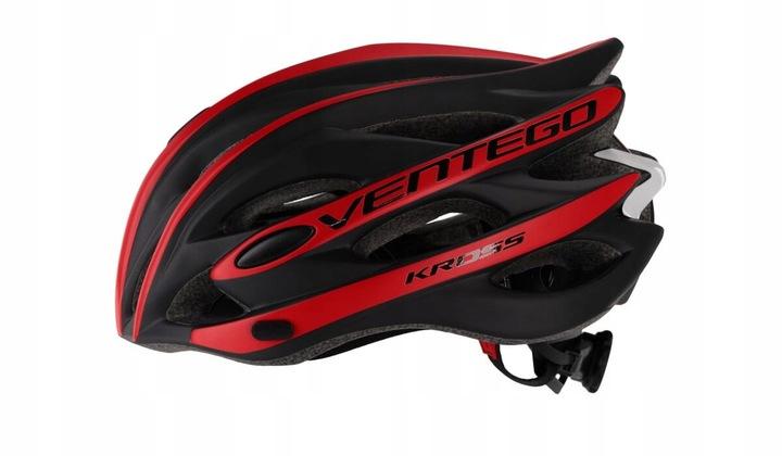 Kask Rowerowy Kross Ventego Czerwony L (58-61 Cm)