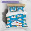 Doraemon Adventure 3‑Piece Bedding Set,Soft Breathable Duvet Cover with 31 Pillowcases,Multi‑Scene for Bedroom Dorm,Perfect Holiday Birthday Gift for