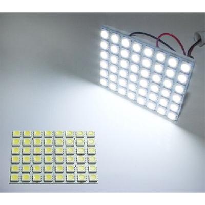 (1) Белые светодиодные панели 48-SMD-5050 для салонных плафонов, багажного отделения