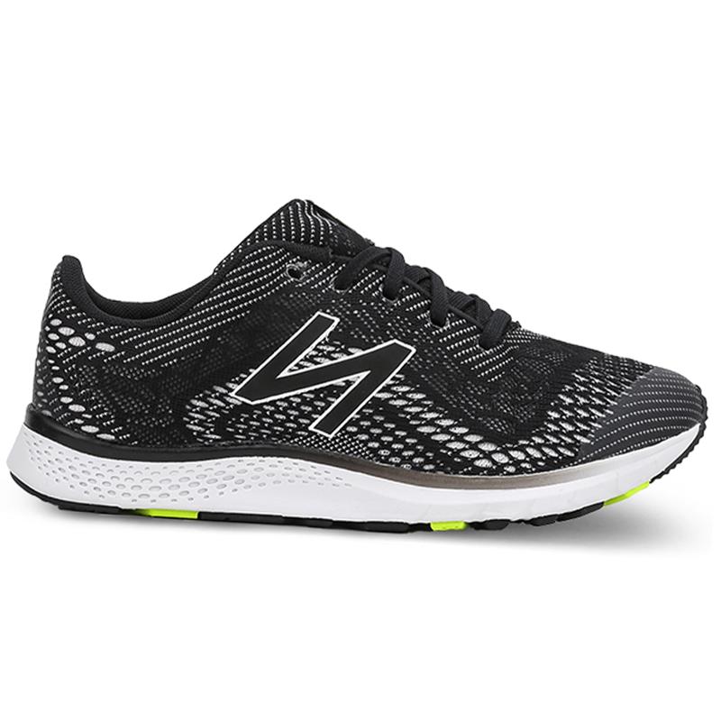 New Balance Женские кроссовки Nb FuelCore Fabric с круглым носком на шнуровке, низкие, повседневные, черные, WXAGLBW2