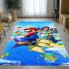 Retro M-Mario Bros Game Cartoon Living Room Non-Slip Area Rug Soft Carpet for Bedroom Kids Playroom Sofa,Home Decor Doormat Gift