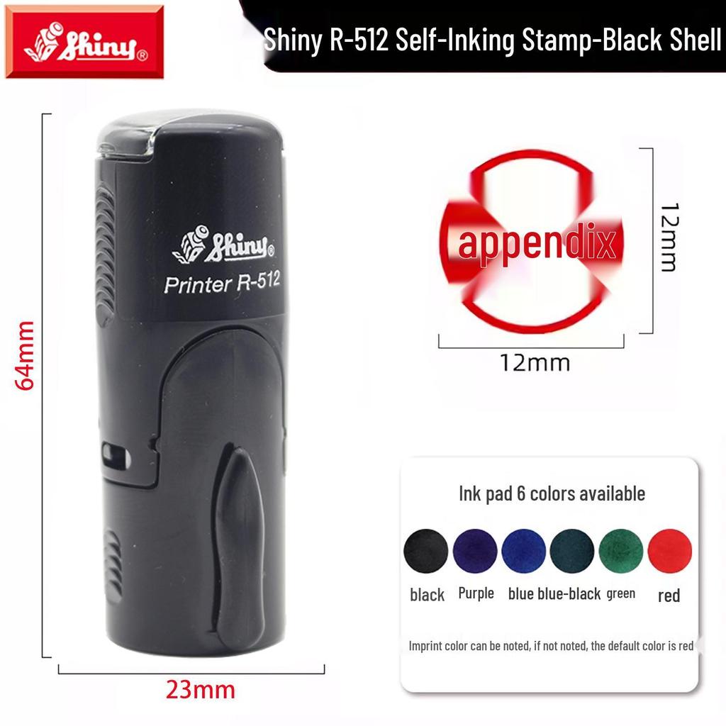 Персонализированная самонаборная печать для подписи с глянцевым покрытием