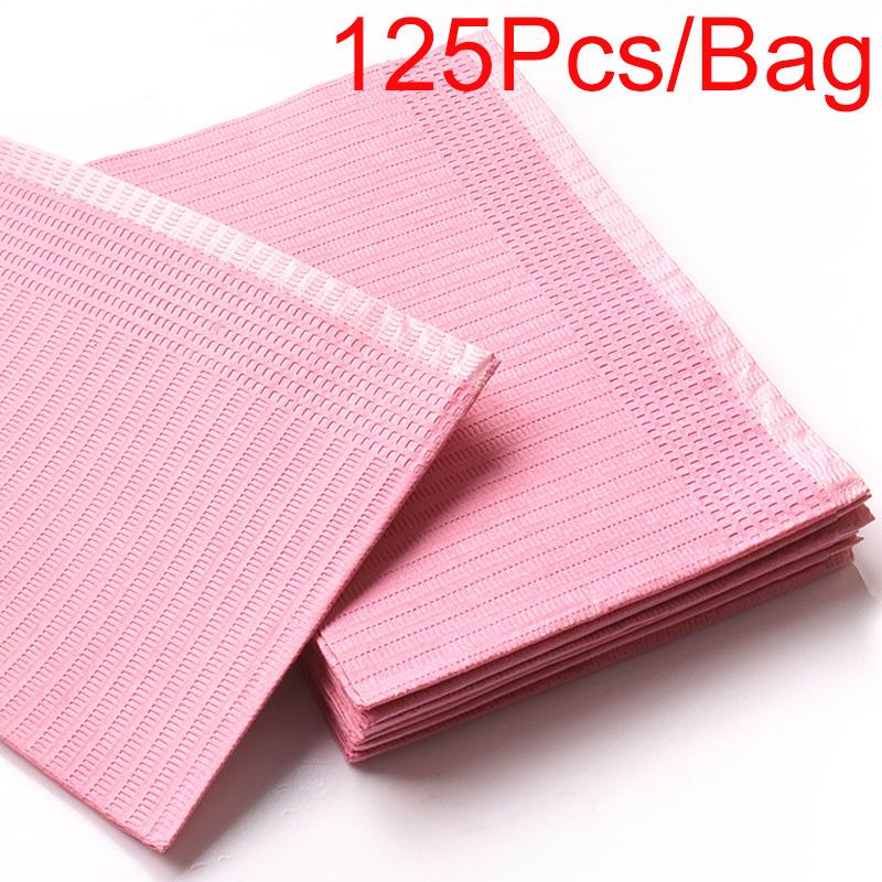 125 шт./компл. водонепроницаемый одноразовый коврик для чистки ногтей 45*33,5 см складной коврик для татуировок чехол для маникюрного инструмента