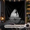 Personalized Wall Tapestry,Lana Del Rey Custom Printed Name, Fabric Wall Art For Indoor Room Backdrop