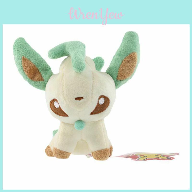 Huggable Mini 5'' Pokemon Plush Toy Doll Collection With Sweet Eevee Leafeon And More
