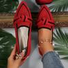 Women Flats Loafers Bowknot Pointed Toe Mesh Casual Shoes Comfort Walkers Ladies Light Lace Up Soft Sole Flats
