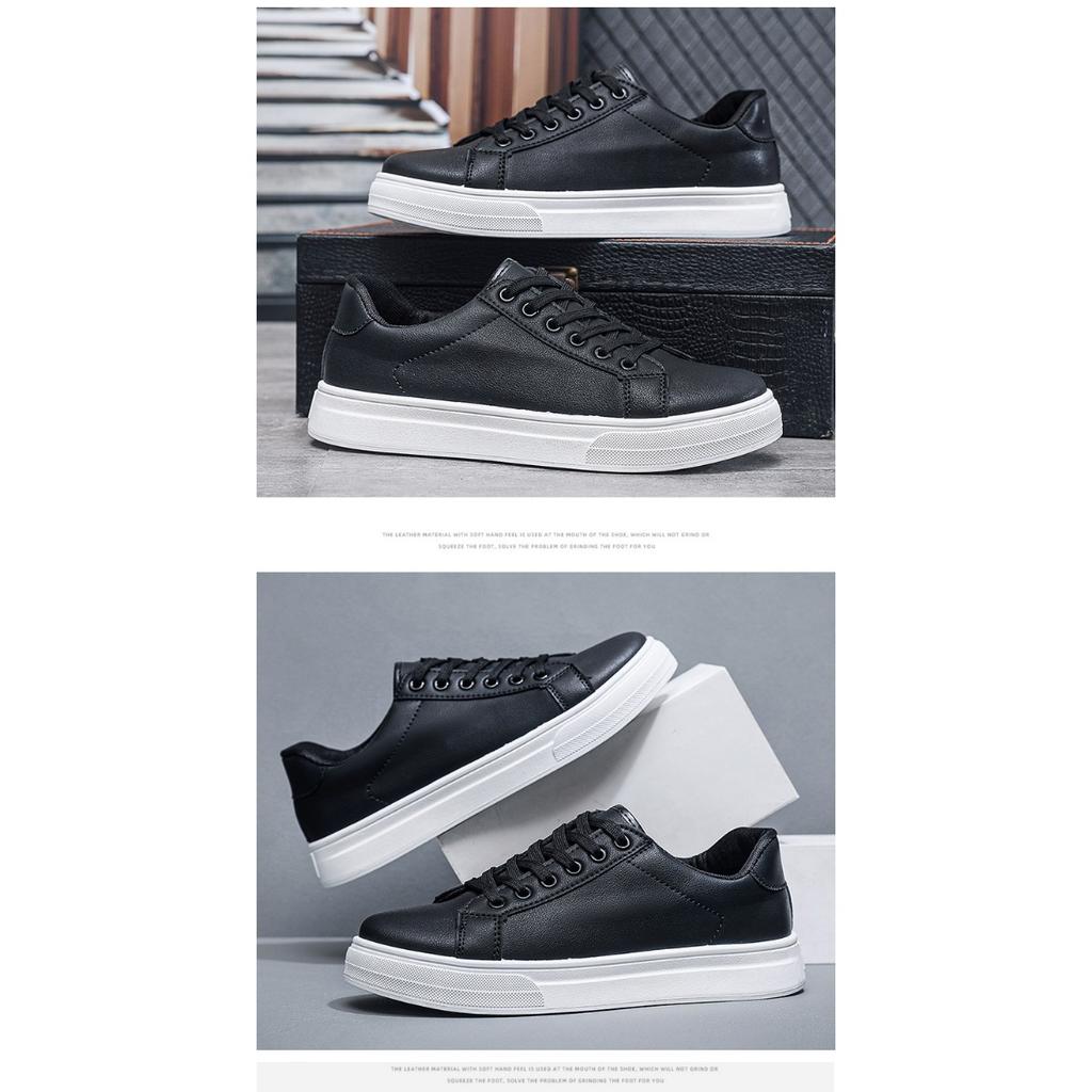 Мужские туфли, маленькие белые туфли, повседневная обувь в гонконгском стиле, мужская обувь Tide, мужская кожаная корейская версия мужской обуви The Board