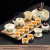 Qingshan Ru Kiln Ceramic Tea Set