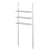Sekisui Jushi Shoji Sekisui Stainless Steel Tension-Mounted Washing Machine Rack DTSR-60, Mounts To Heights of 200-275cm