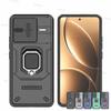 Для Xiaomi Poco F7 Ultra Чехол Slide Camera Lens Чехлы Xiaomi Poco F7 Ultra Чехол Противоударный бронированный чехол для ПК Xiaomi Poco F7 Ultra