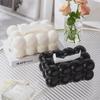 Girlish Style Marshmallow Tissue Box - Nordic Cream Design for Living Room Coffee Table Storage