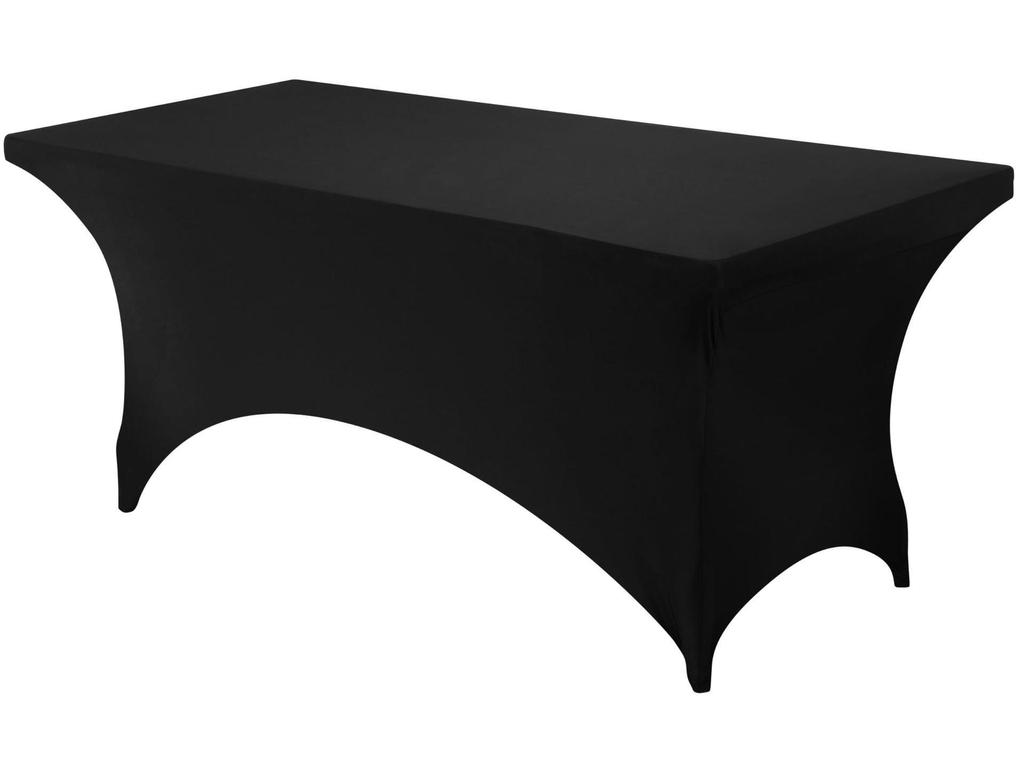 Премиальная однотонная эластичная скатерть с защитой от морщин для свадеб, вечеринок, конференций, выставок