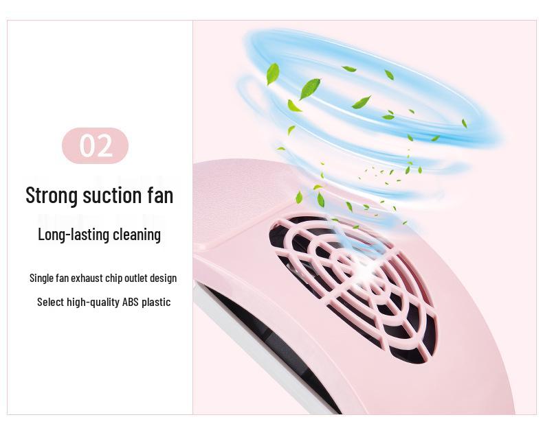 858-M5 Пылесборник для ногтей с большой силой всасывания