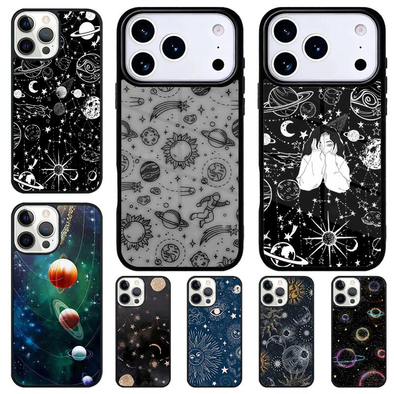 Чехол для телефона "Созвездие Звезд Астронавта" для iPhone 17 Air 16 15 11 12 14 13 Pro Max Ударопрочный чехол