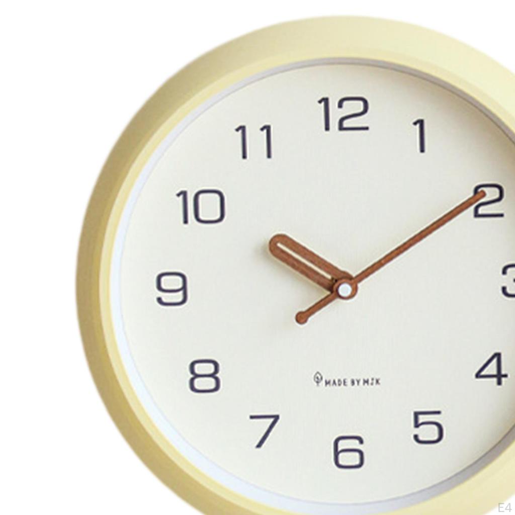 Round Wall Clock ,Modern, Quiet, Decoration, Unique, Hanging Clock, Timepiece for Living Room Indoor