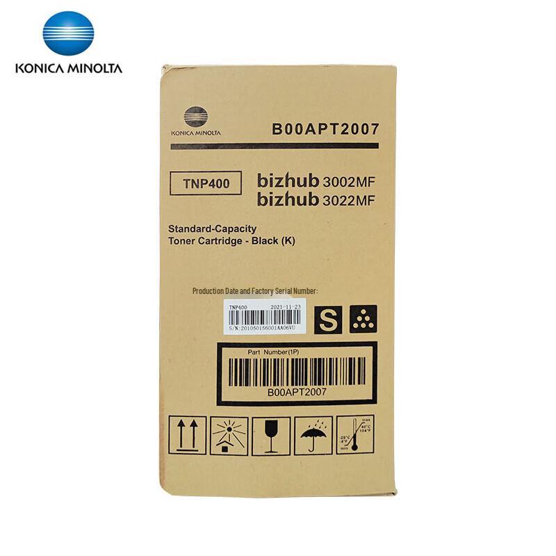 Konica Minolta TNP400 Black Toner Cartridge for bizhub 3002MF/3022MF