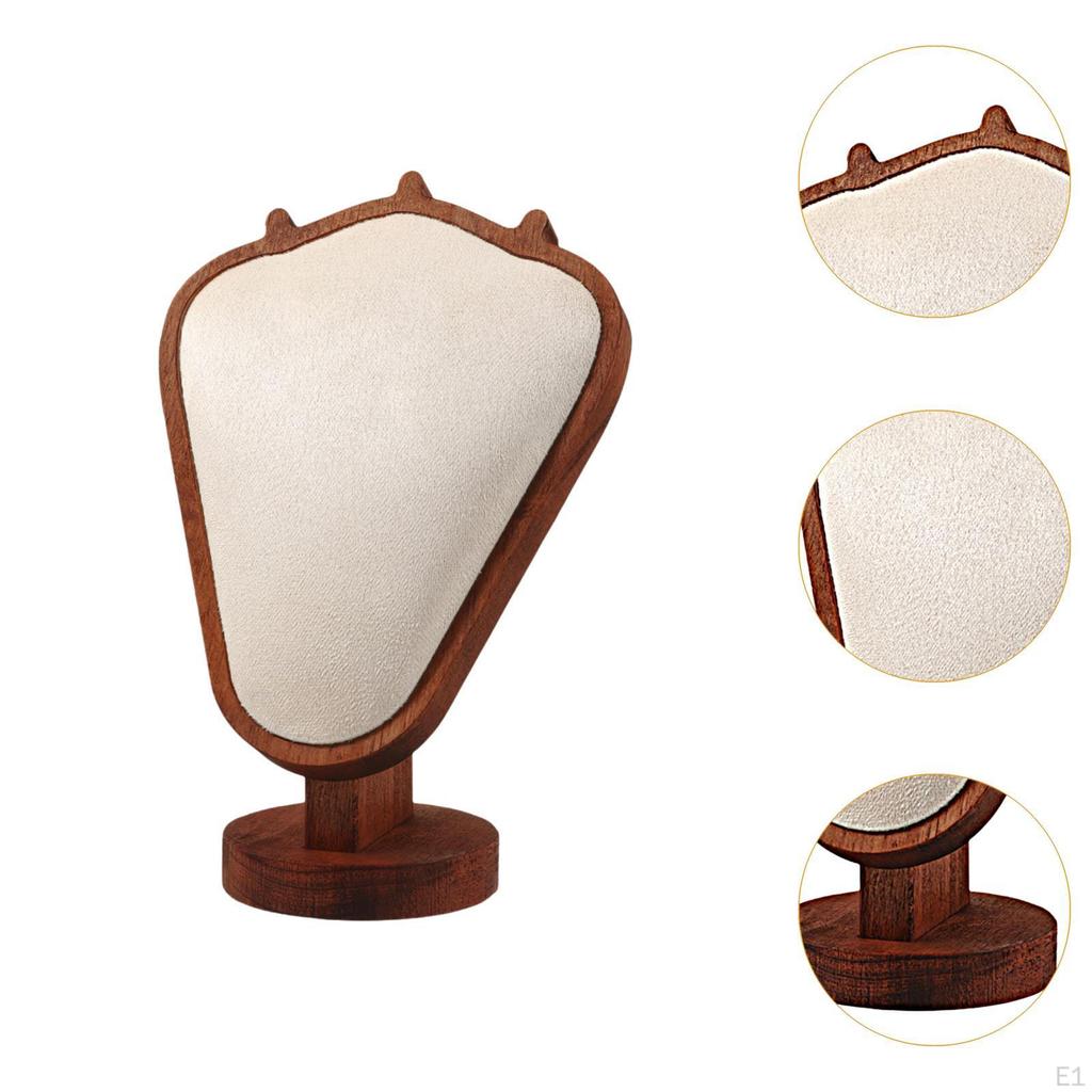 Подставка для ювелирных изделий с деревянной основой для розничного использования