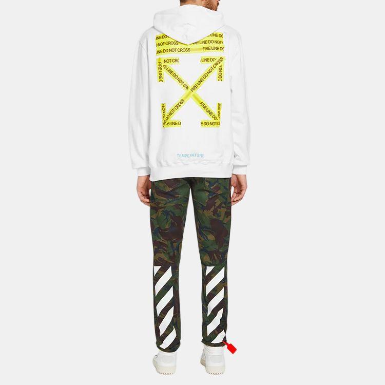 OFF WHITE Sweatshirt Mens White OMBB029S180030240160