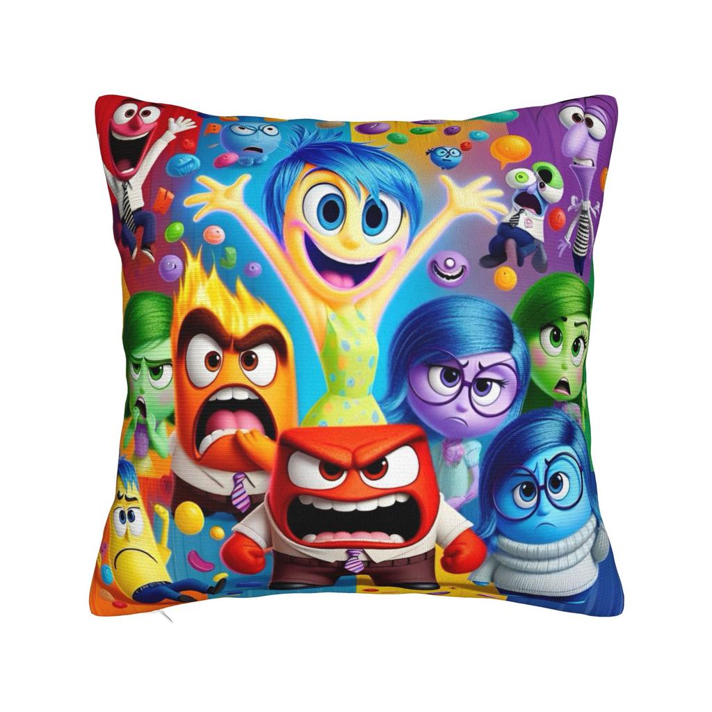 Explosion of Emotions Premium Scoop Square Pillow Cases Insides Outs Cushion Covers Fashion Decorative Pillowcover for Home