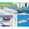 Heavy Type Boats Tow Rope With Stainless Steel Connector Water Sports Tow Line For Kayaks Ski And Small Yachts