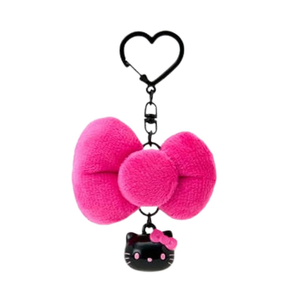 Sanrio Hello Kitty I Love Hello Kitty Ribbon Keychain Black