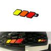 Tri-color 3 Grille Badge Emblem For 2018-2021 Toyota Tacoma TRD 4Runner Tundra