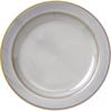 Minoru Pottery Mino Ware MAMANI 240 Rim Plate White