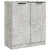 Sideboard Concrete Grey 60 x 30 x 70 cm Particleboard
