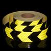 5CM Waterproof Truck Sticker Adhesive Arrow Reflective Strip Safety Conspicuity 10M Reflector Tape For Trailer Car Vehicle Decal