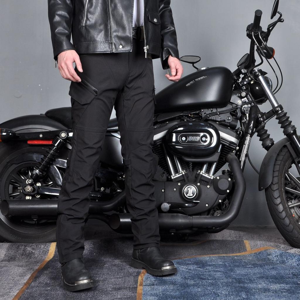 Новый продукт Мотоциклетные всесезонные защитные от падений брюки для езды, водонепроницаемые и ветрозащитные, двухслойные, дышащие, с высокой талией, мужские брюки с защитой от падений для мотоциклистов