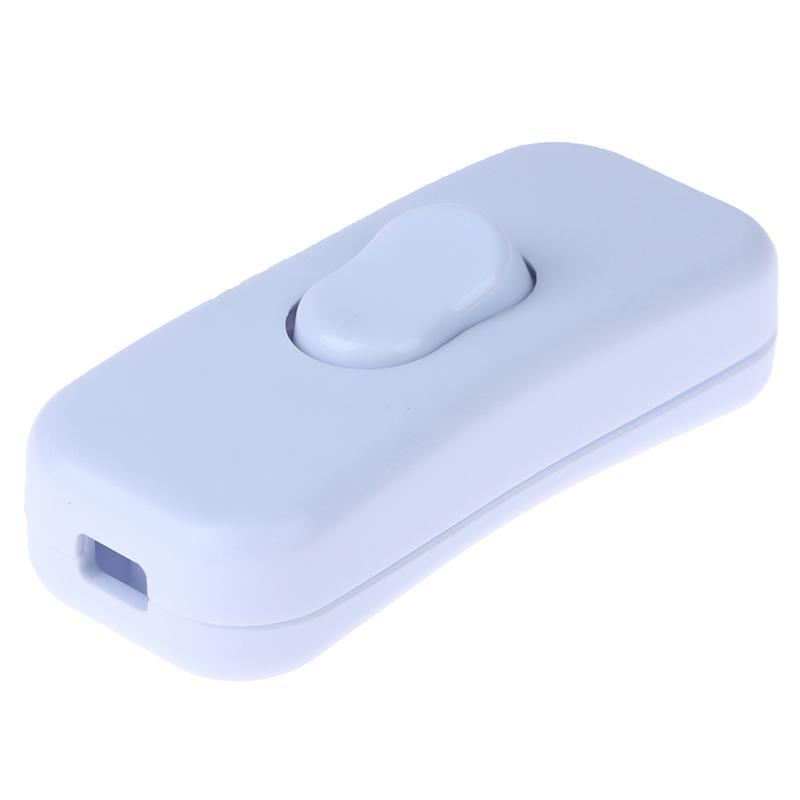 1Pc Light Switch Ac 250V On/Off Table Desk Lamp Cord Toggle Rocker Switches Control For Led Lights Wiring Electric Switch
