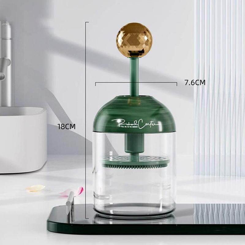 Пенообразователь для умывания, Инструмент для создания пены для умывания лица, с силиконовой щеткой, Машина для образования пены, Пузырьковый артефакт, Очистите лицо