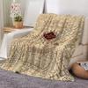 The Marauder's Map Throw Flannel Throw Blanket: Soft Kid-Friendly Warm Anti-Static All Season Washable Couch Bed Home