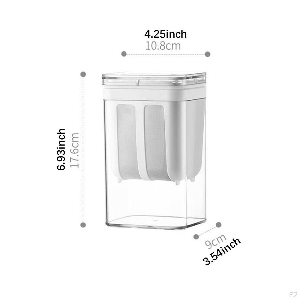 Портативная корзина-банка с крышкой для йогурта и процеживания