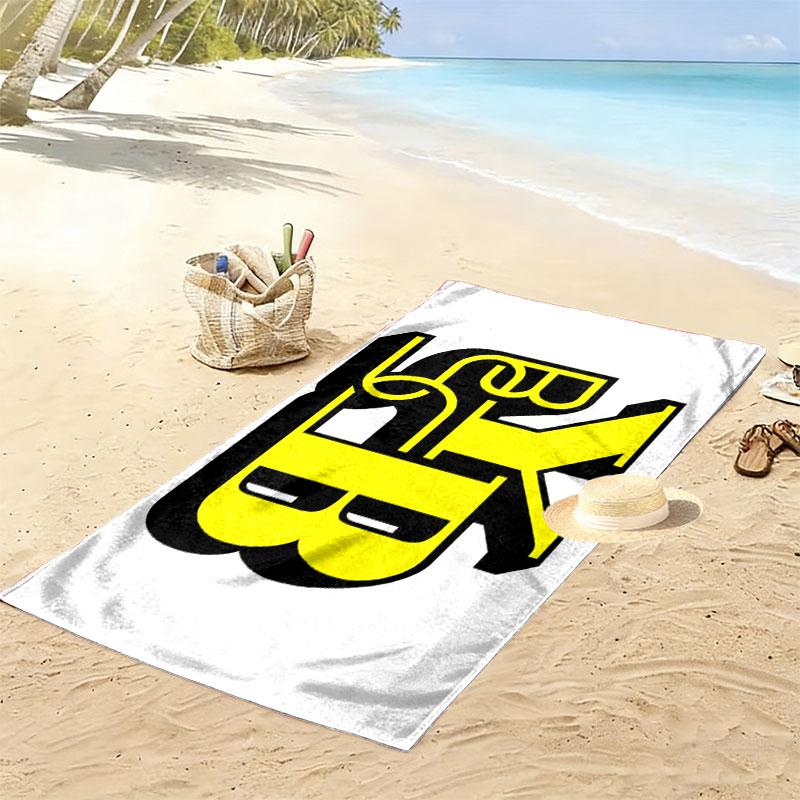 Пляжное полотенце с принтом BSC Young Boys, большое, мягкое, быстросохнущее, для пляжа, кемпинга, плавания