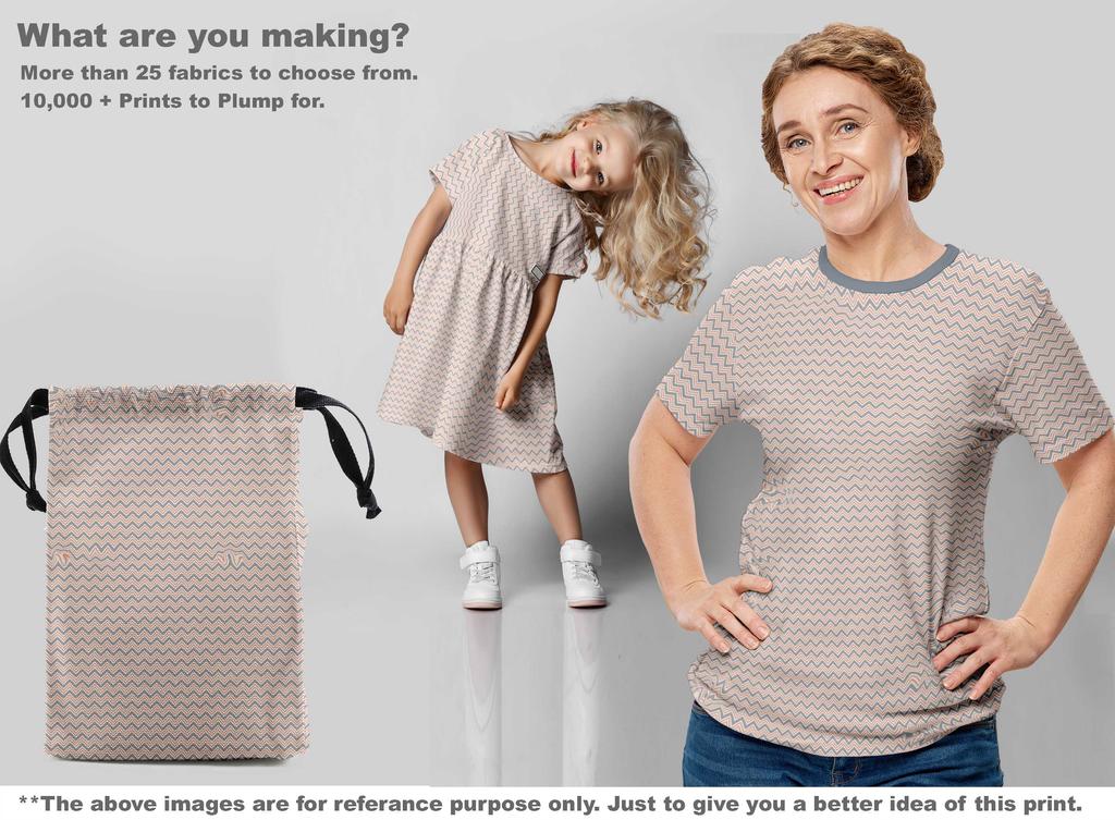 oneOone Cotton Flex Gray Fabric Chevron Sewing Fabric By The Yard Printed Diy Clothing Sewing Supplies 40 Inch