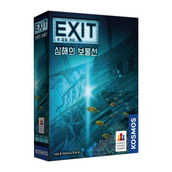 Корейские настольные игры EXIT Room Escape Game Treasure Ship of the Deep Sea, популярная корейская игра