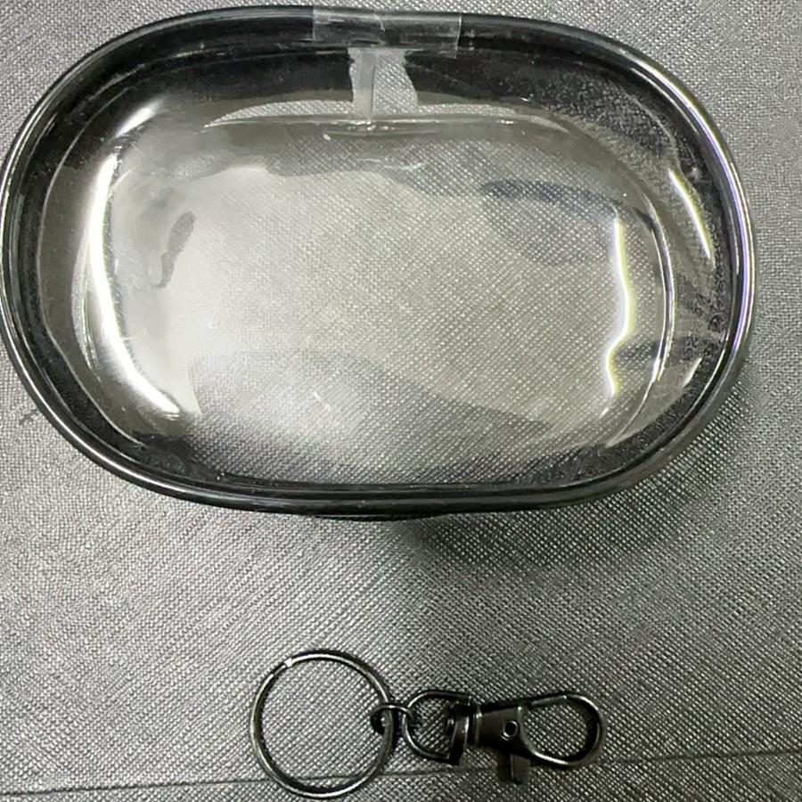 Портативная мини прозрачная сумка для хранения зарядных кабелей на молнии, для хранения, подарочные пакеты, сумка для хранения кукол с брелоком