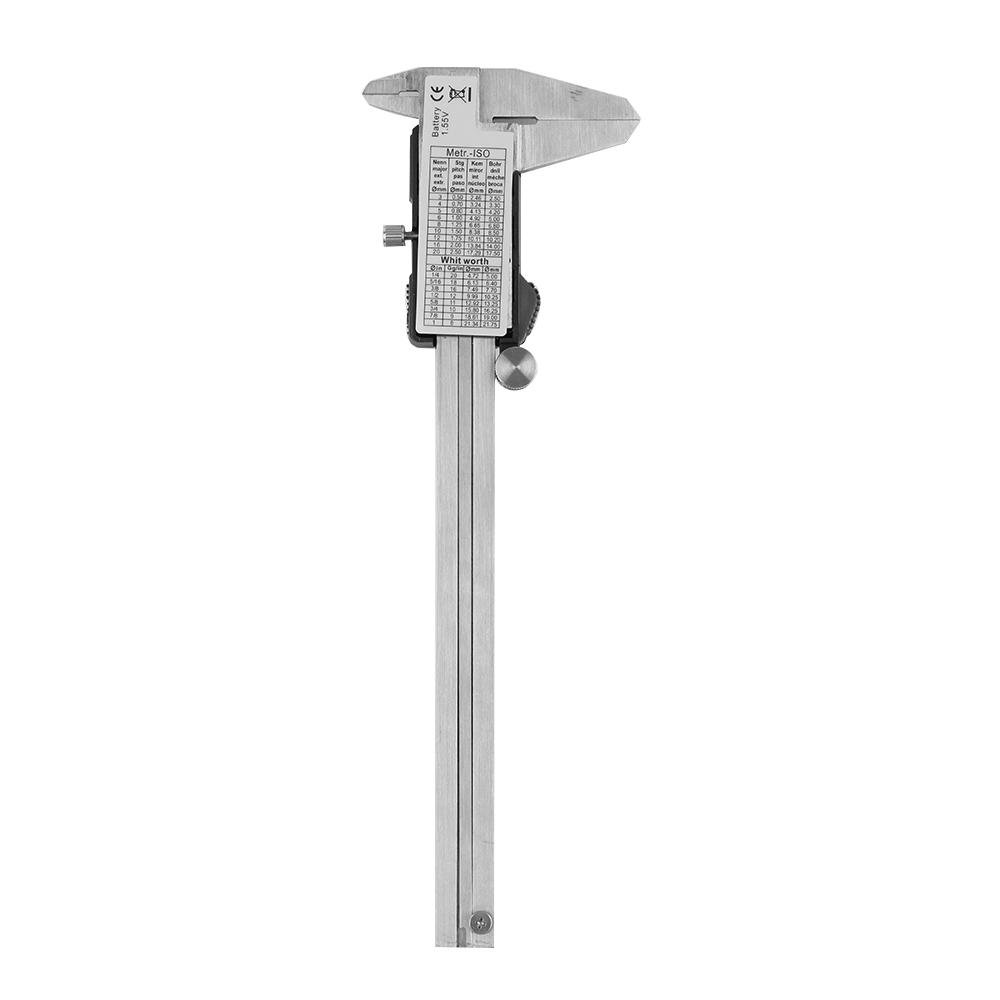 Durable Measuring Tool Precision Ruler Stainless Steel Digital Vernier Caliper Micrometer LCD Gauge
