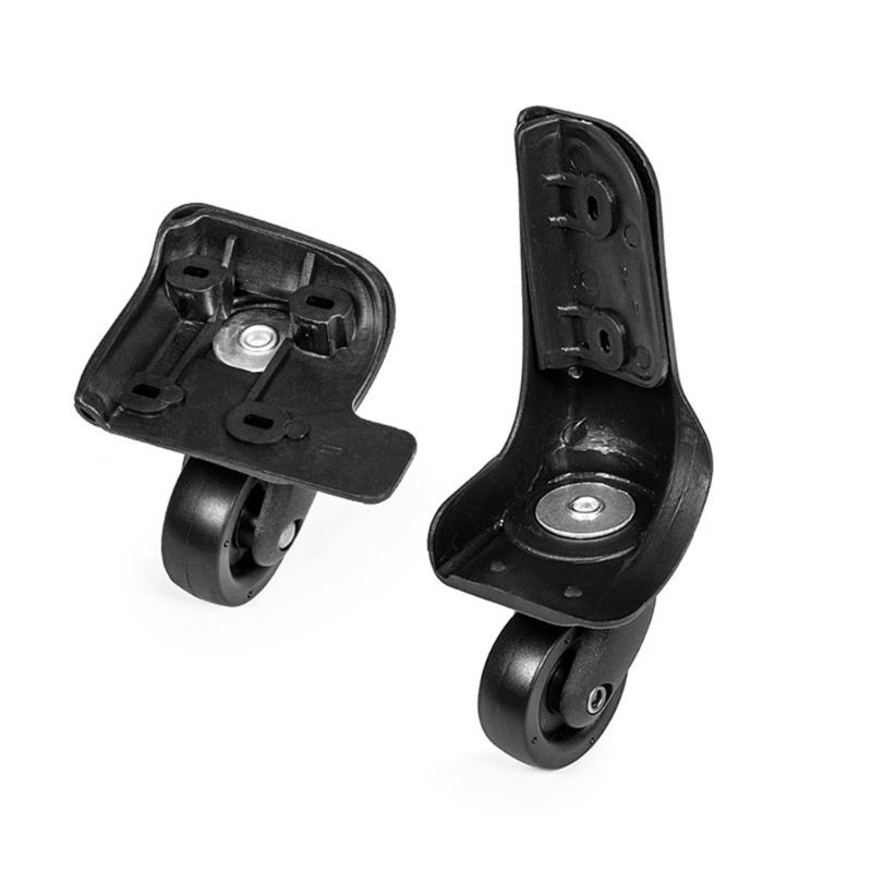 4 шт. Практичные сменные колеса для багажа Универсальные вращающиеся колеса для чемодана Аксессуар для плавного путешествия