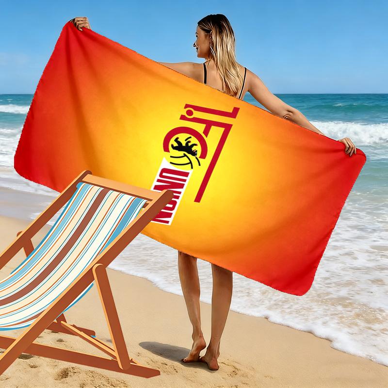 Union Berlin Print Beach Towel, Large Soft Quick Dry Towel for Beach Camping Swimming